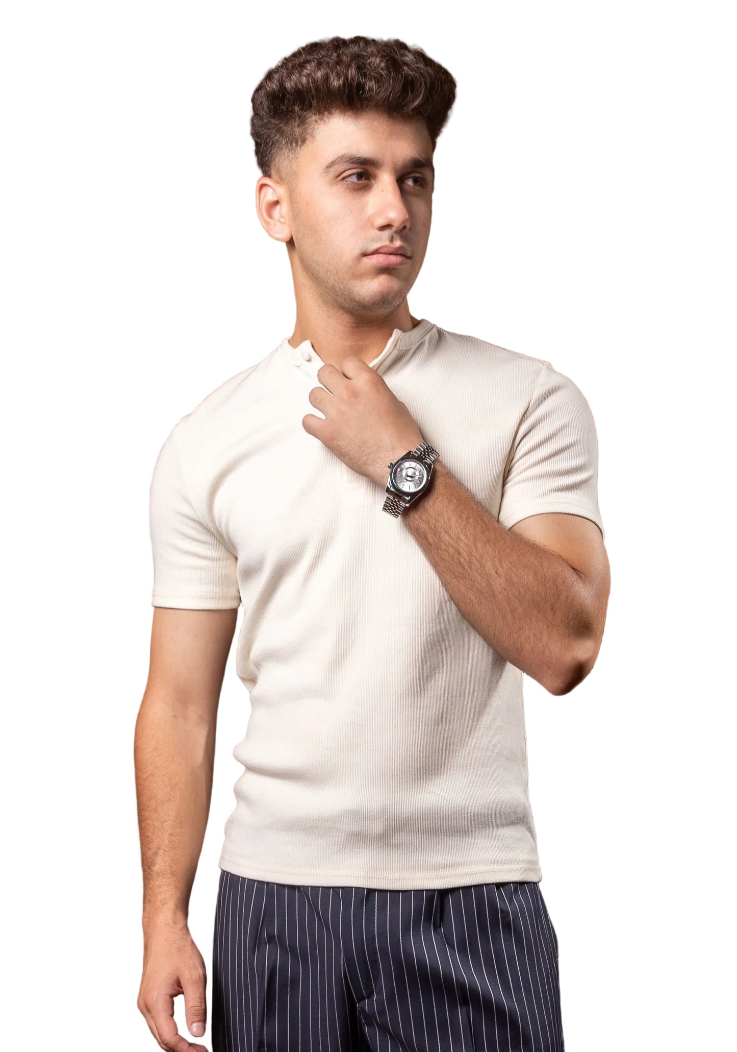 HENELY T-SHIRT (RIPPED COTTON)