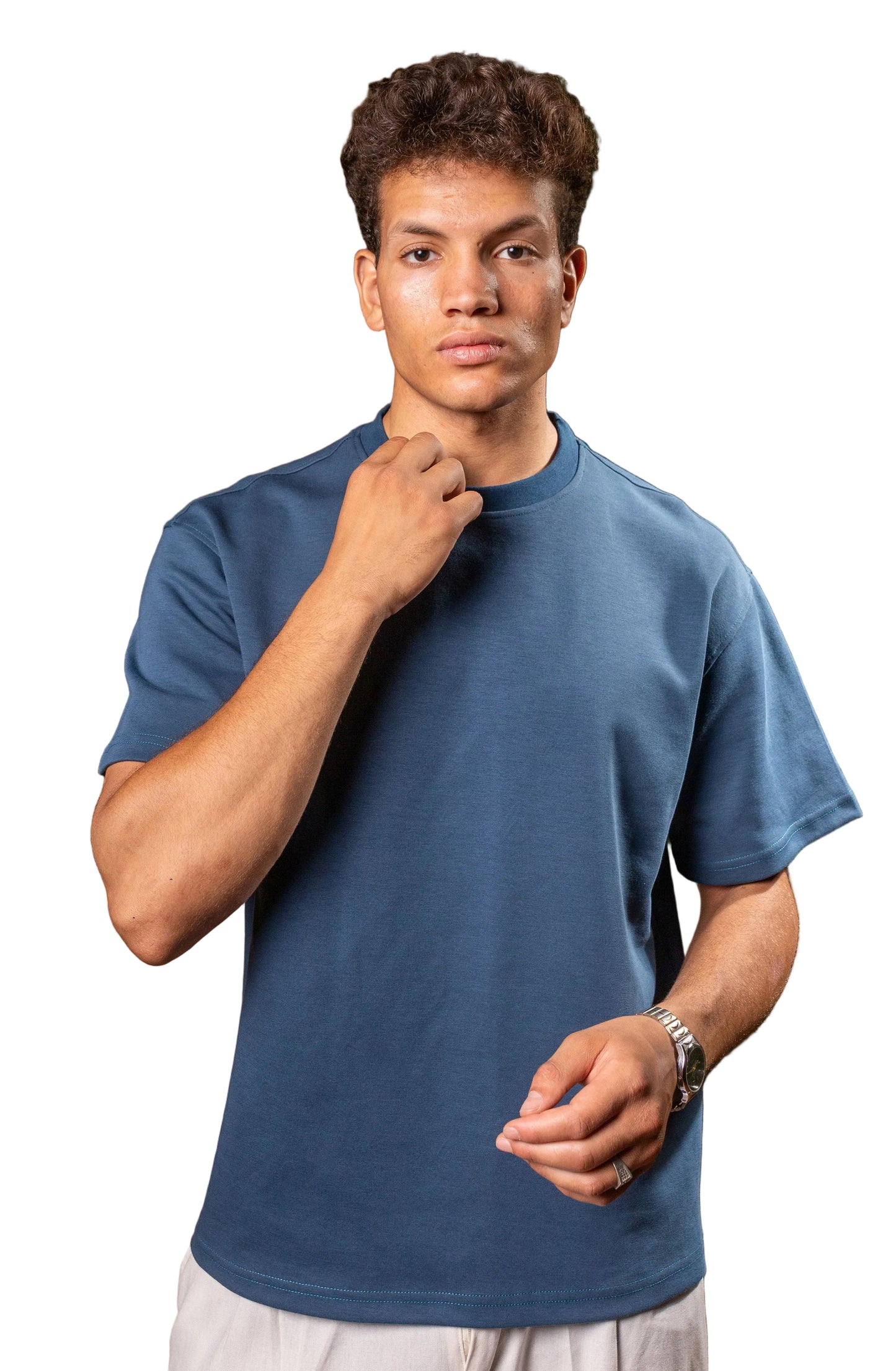 CROPPED PETROL T-SHIRT