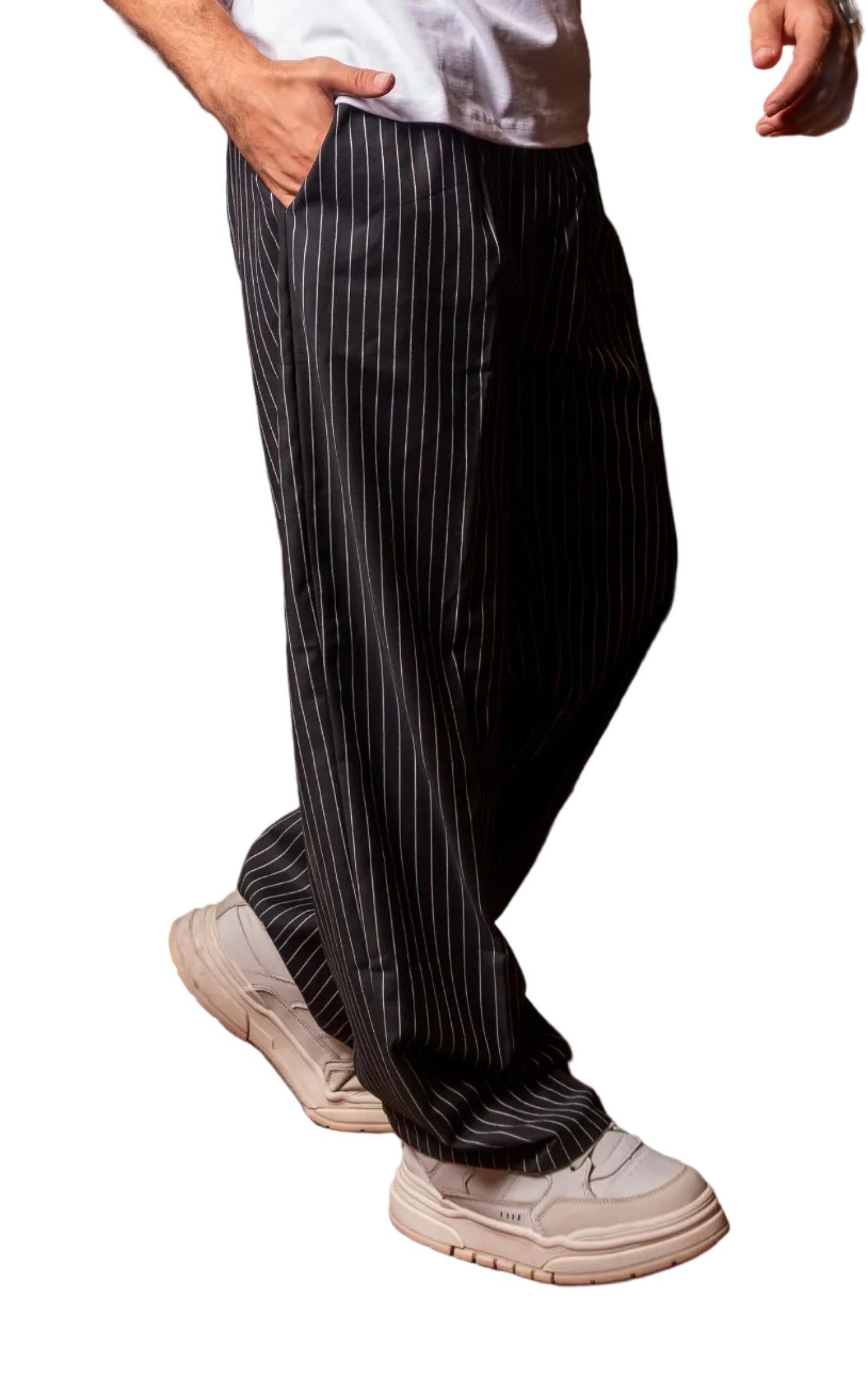PINSTRIPED P PANT