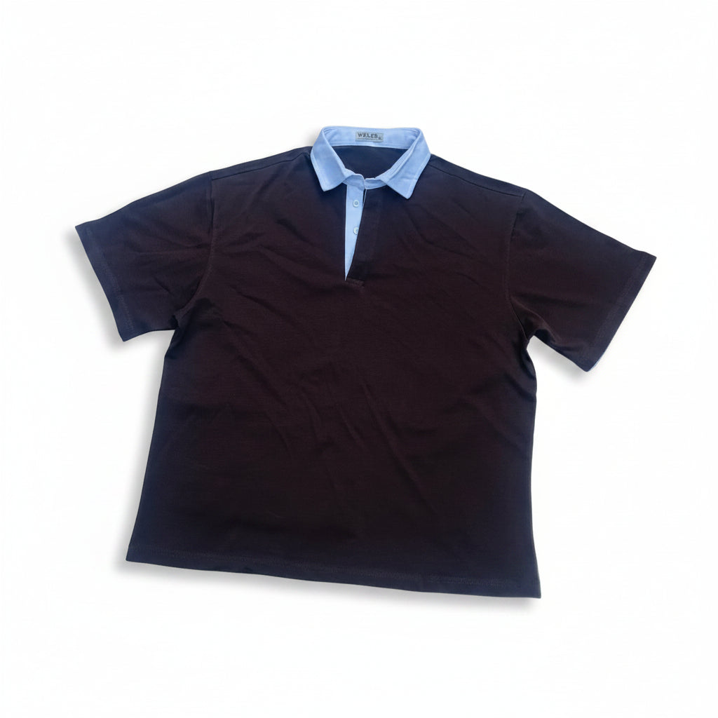 RINGER POLO BROWN