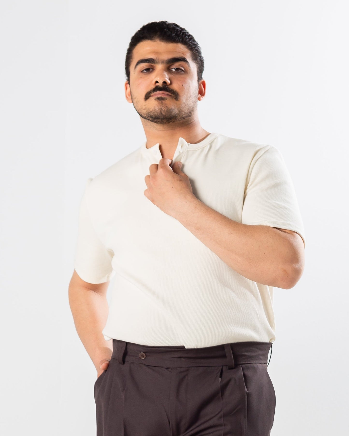 HENELY SHIRT (RIPPED COTTON)
