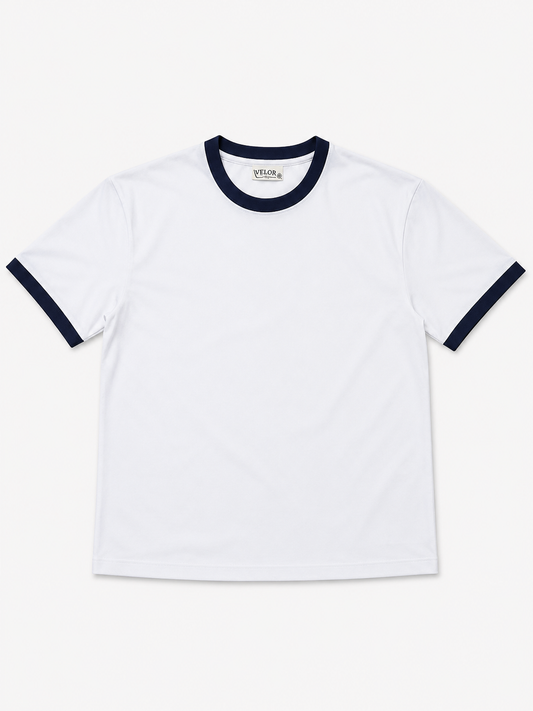 RINGER SHIRT WHITE