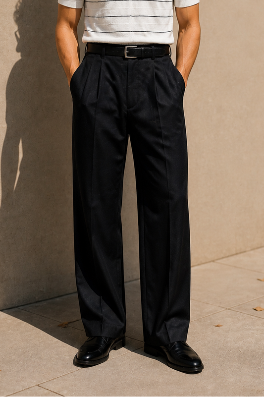 PLEATED PANTS