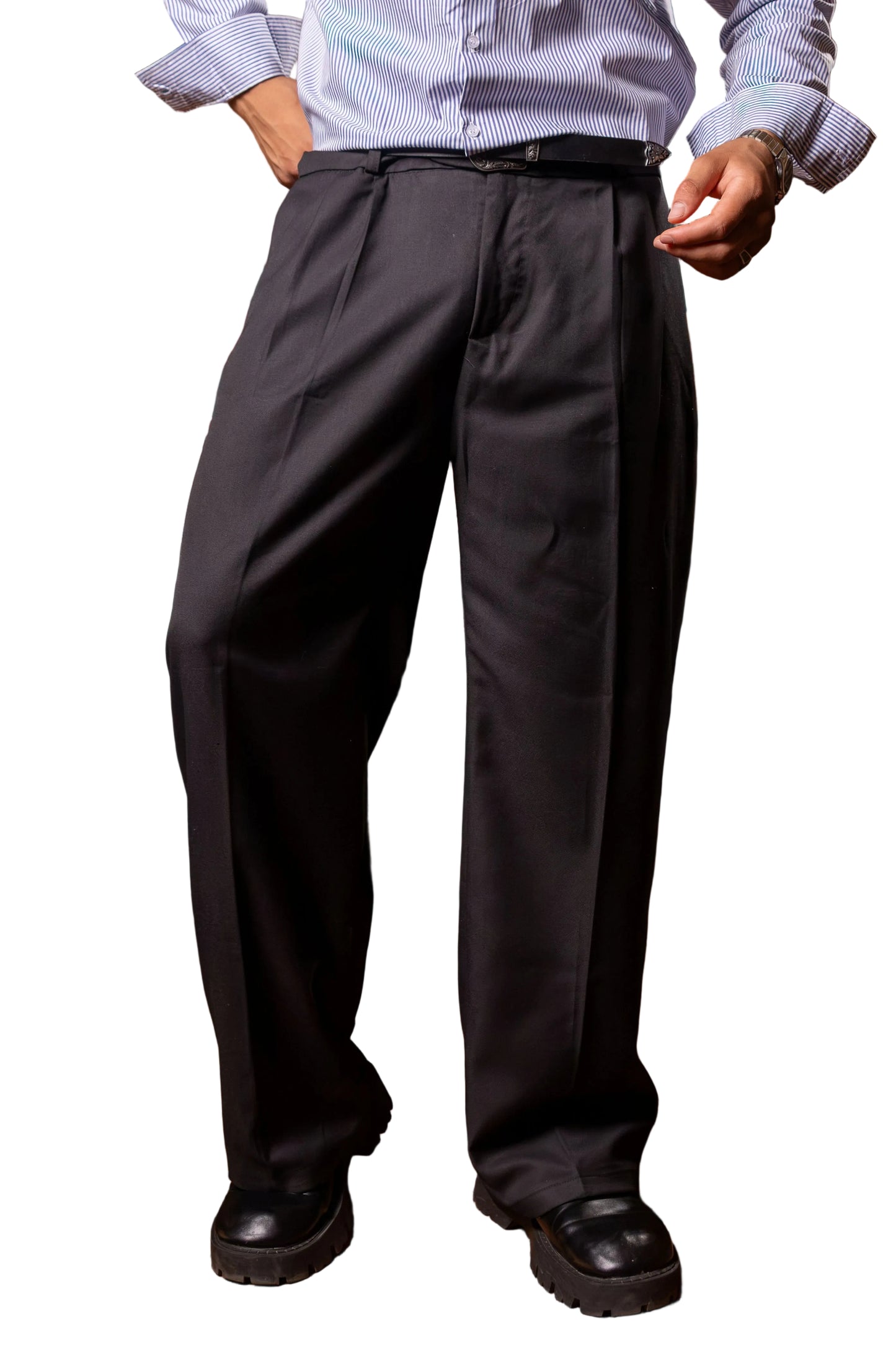 PLEATED PANTS