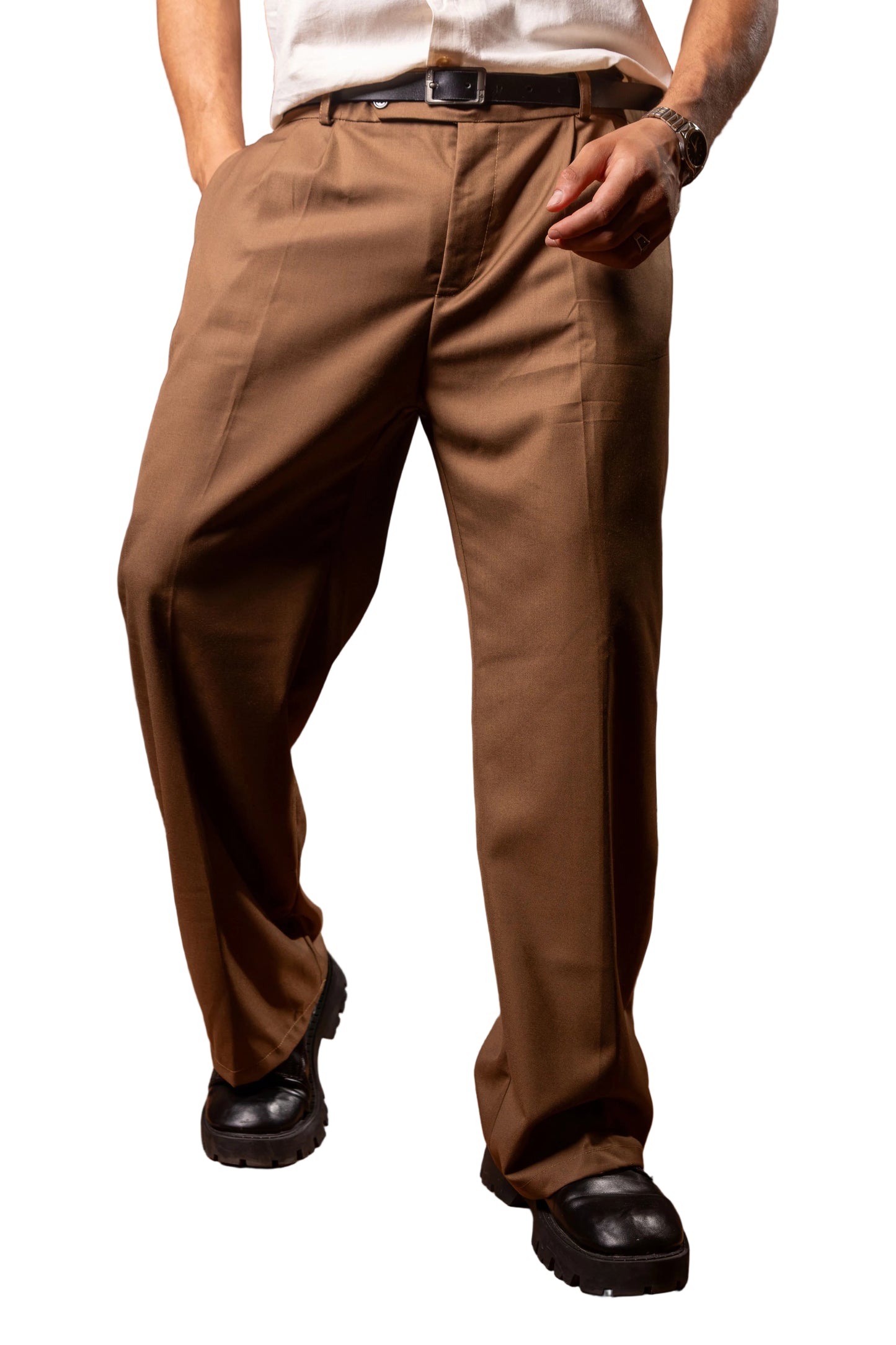 PLEATED PANTS