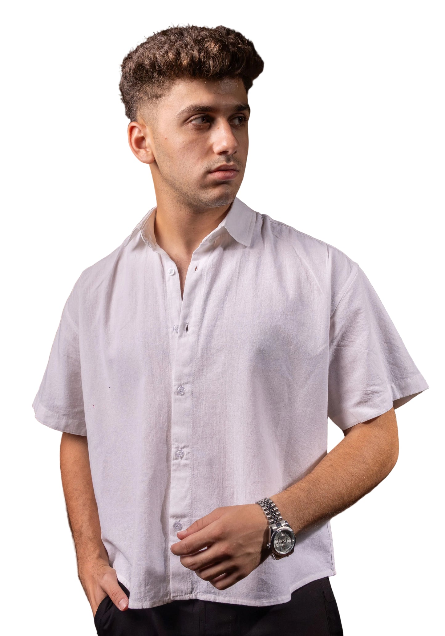 LINEN SHIRT WHITE