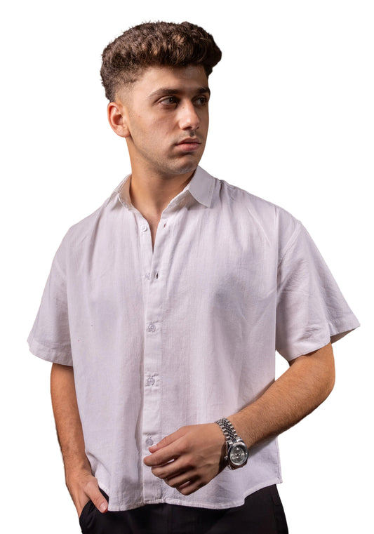 LINEN SHIRT WHITE