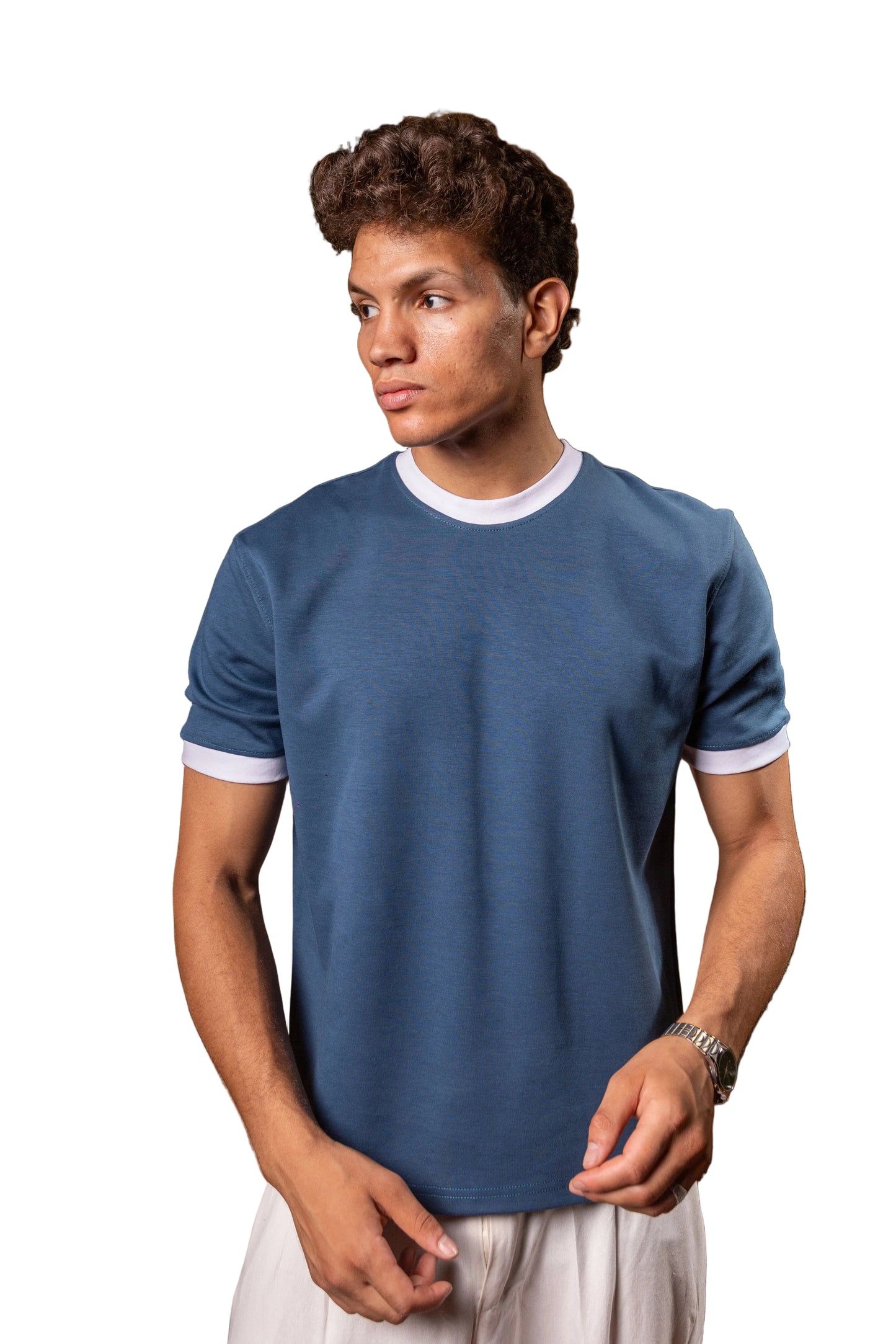 RINGER SHIRT PETROL